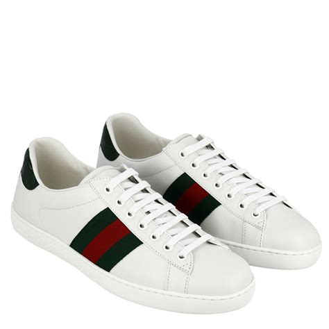 zapatos gucci para hombre blancos|zapatillas Gucci outlet.